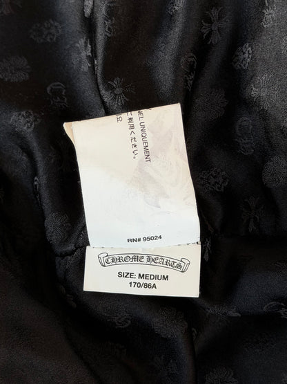 Chrome Hearts Black Filigree Cross Patch Corduroy Jacket