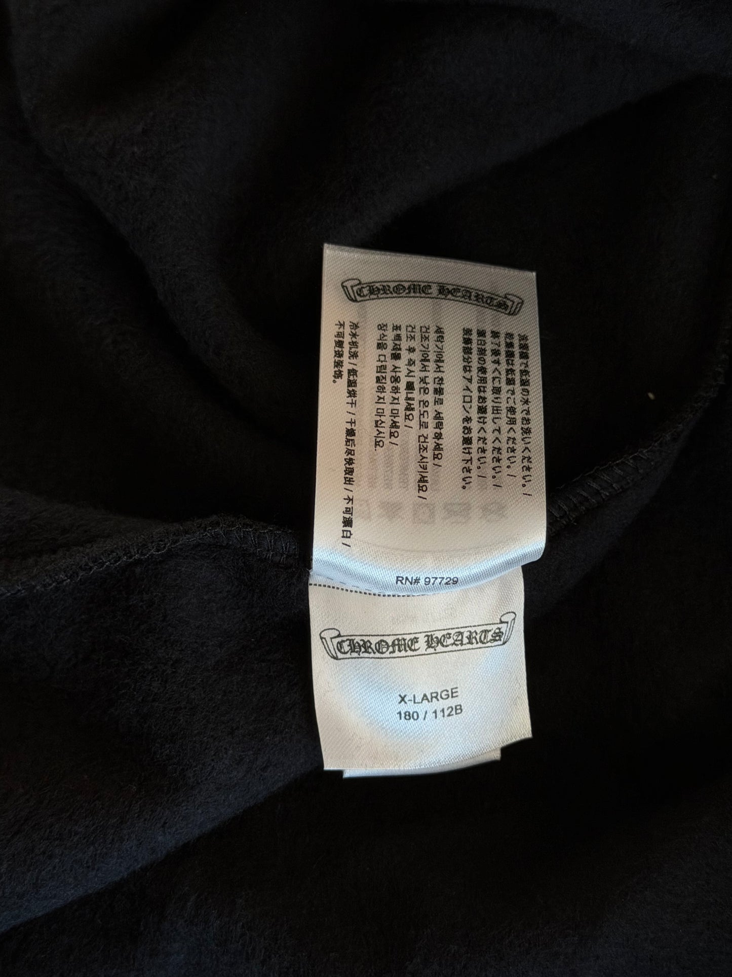 Chrome Hearts Black, White & Pink Deadly Doll Hoodie