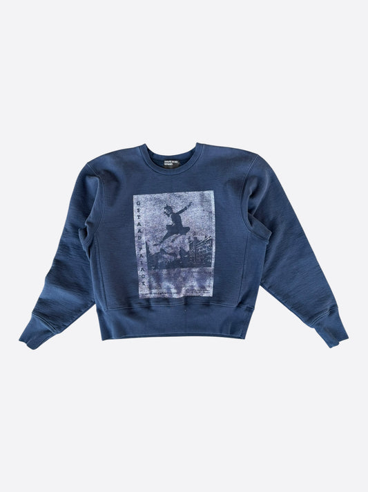Enfants Riches Deprimes Navy Gstaad Palace Graphic Sweater