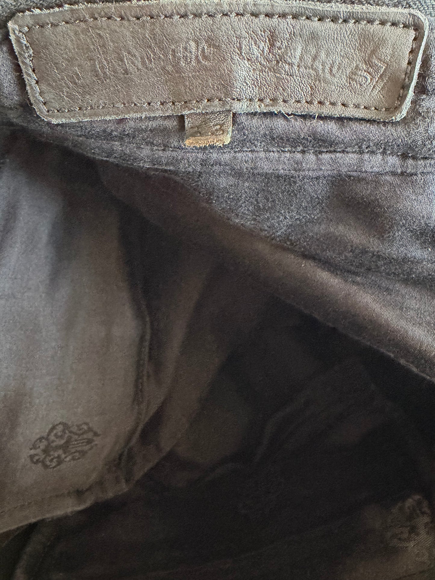 Chrome Hearts Black & Red Cross Patch Cargo Pants