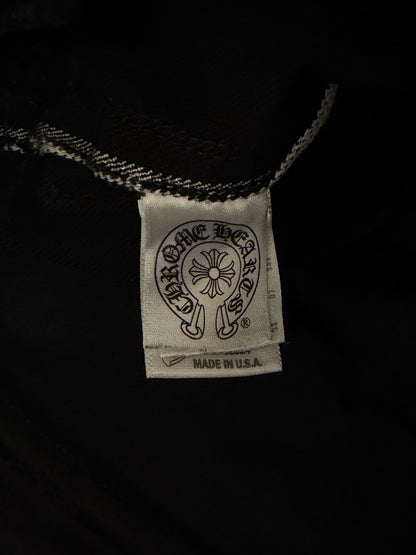 Chrome Hearts Black & Red Cross Patch Cargo Pants