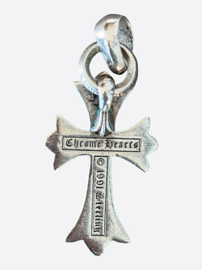 Chrome Hearts Silver Cross Pendant