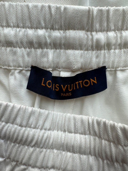 Louis Vuitton NBA White Basketball Shorts