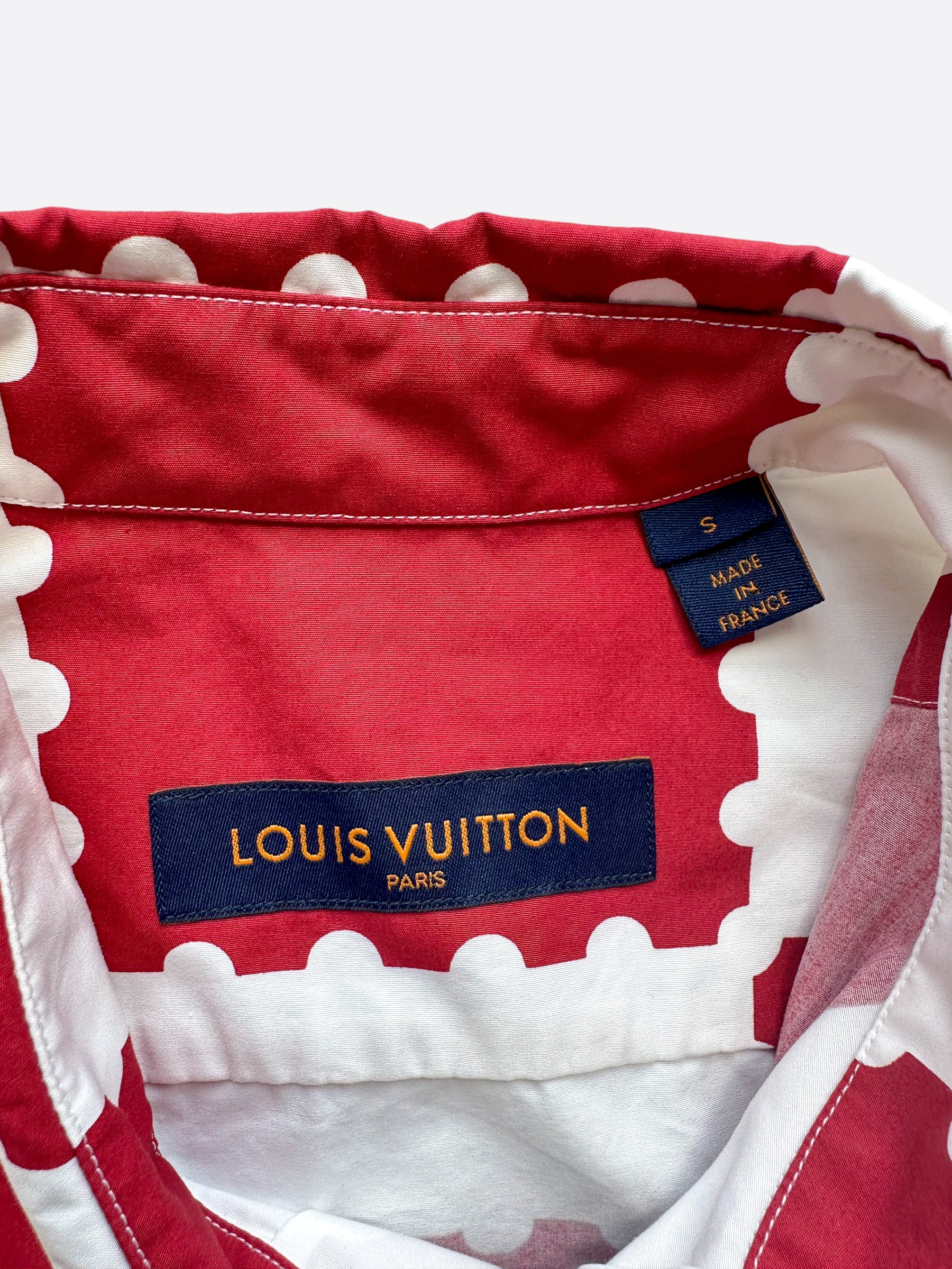 Louis vuitton supreme button best sale up shirt