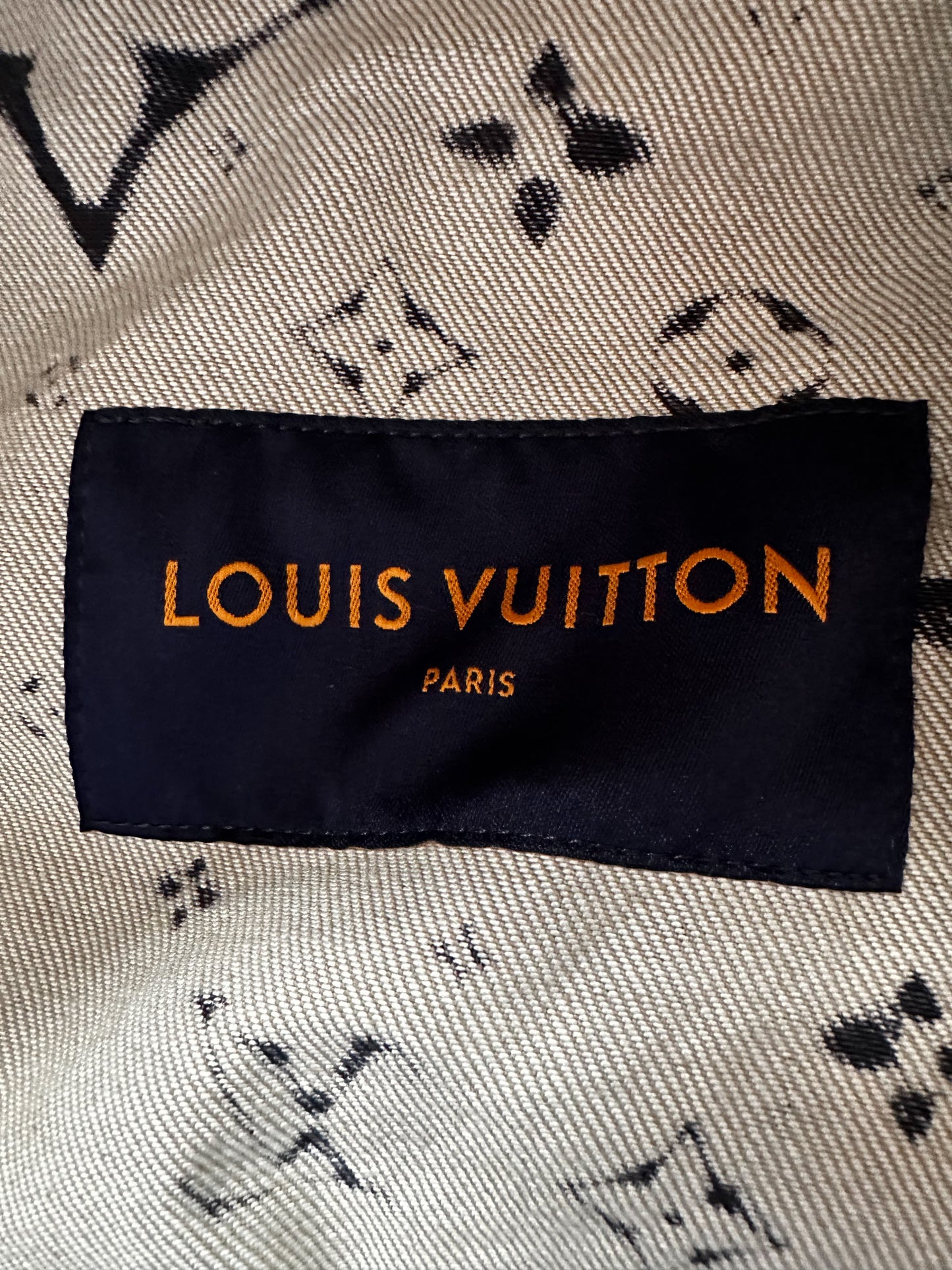 Louis Vuitton Blue Star Monogram Denim Jacket