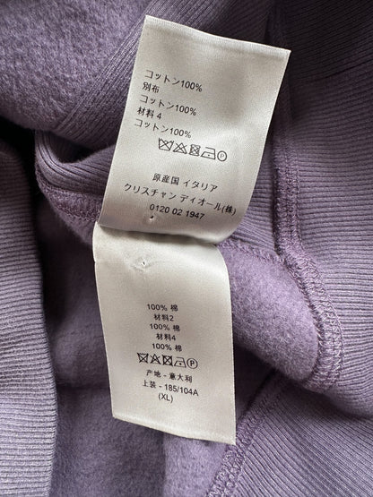 Dior Purple Oblique Towel Hoodie