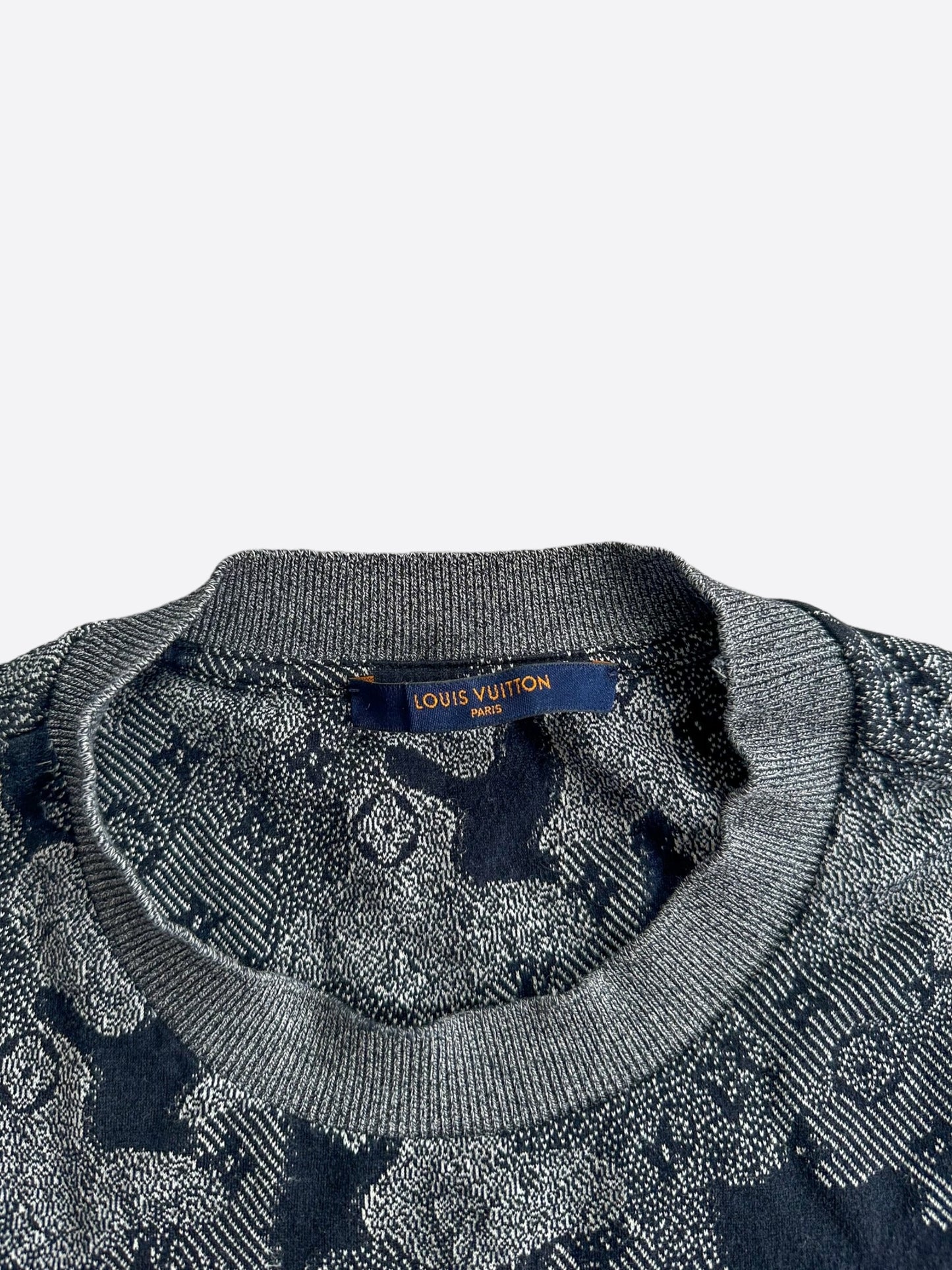 Louis Vuitton Grey Camouflage Monogram T-Shirt