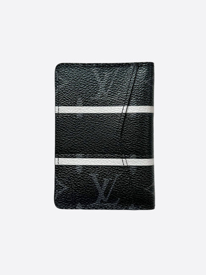 Louis Vuitton Fragment Monogram Eclipse Reflective Pocket Organizer