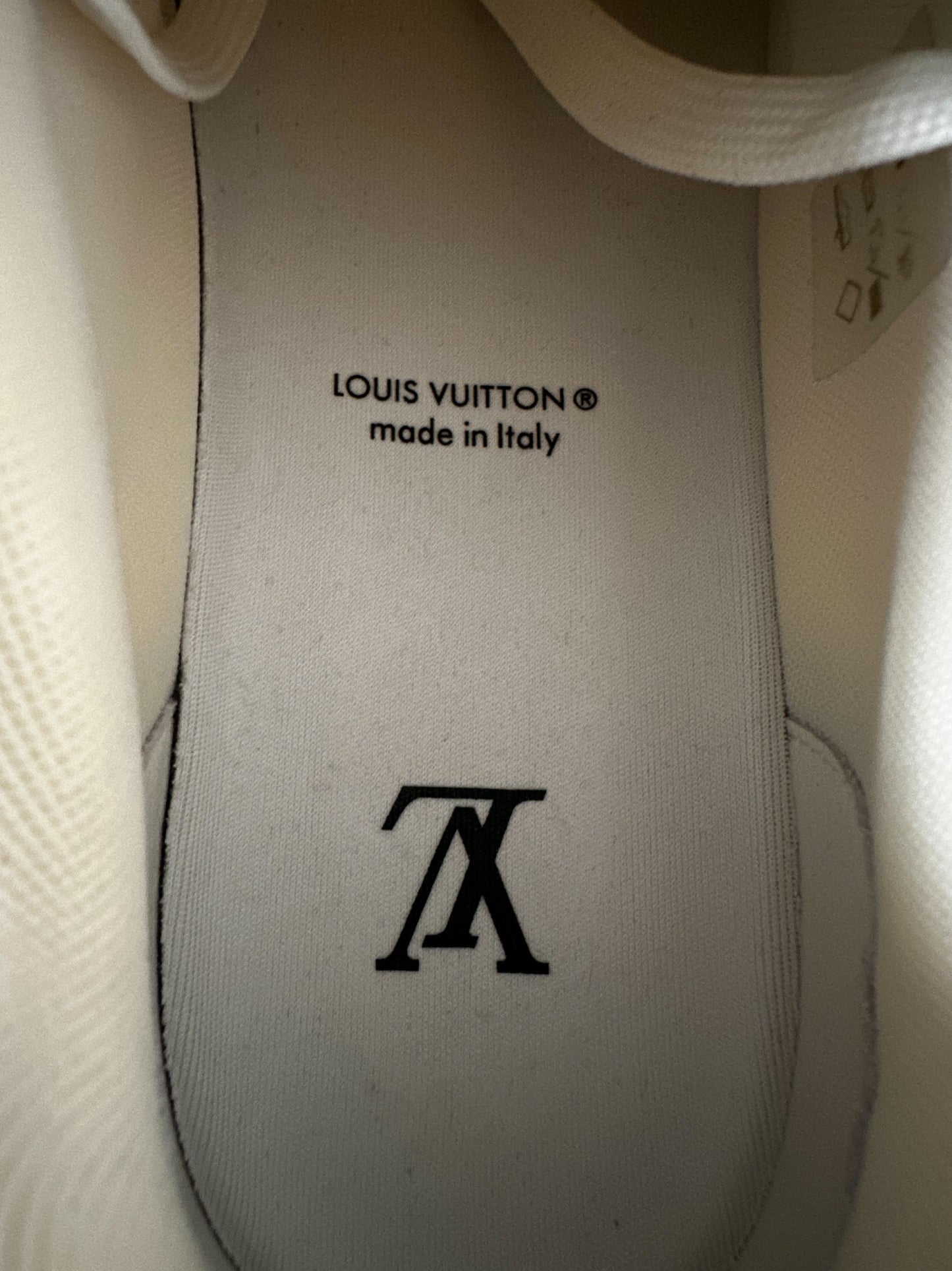 Louis Vuitton White Comic Trainers