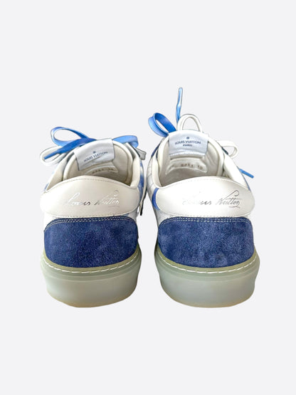 Louis Vuitton Blue Watercolor Monogram Ollie Sneakers