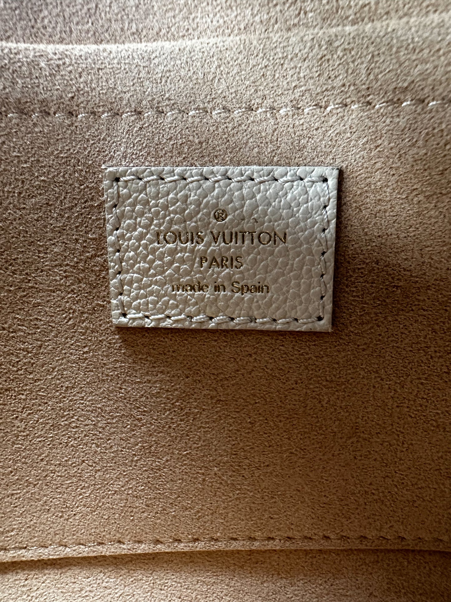 Louis Vuitton Cream Empriente Multi Pochette