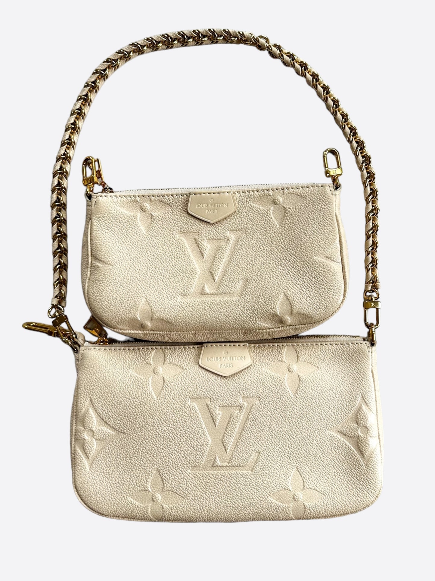 Louis Vuitton Cream Empriente Multi Pochette