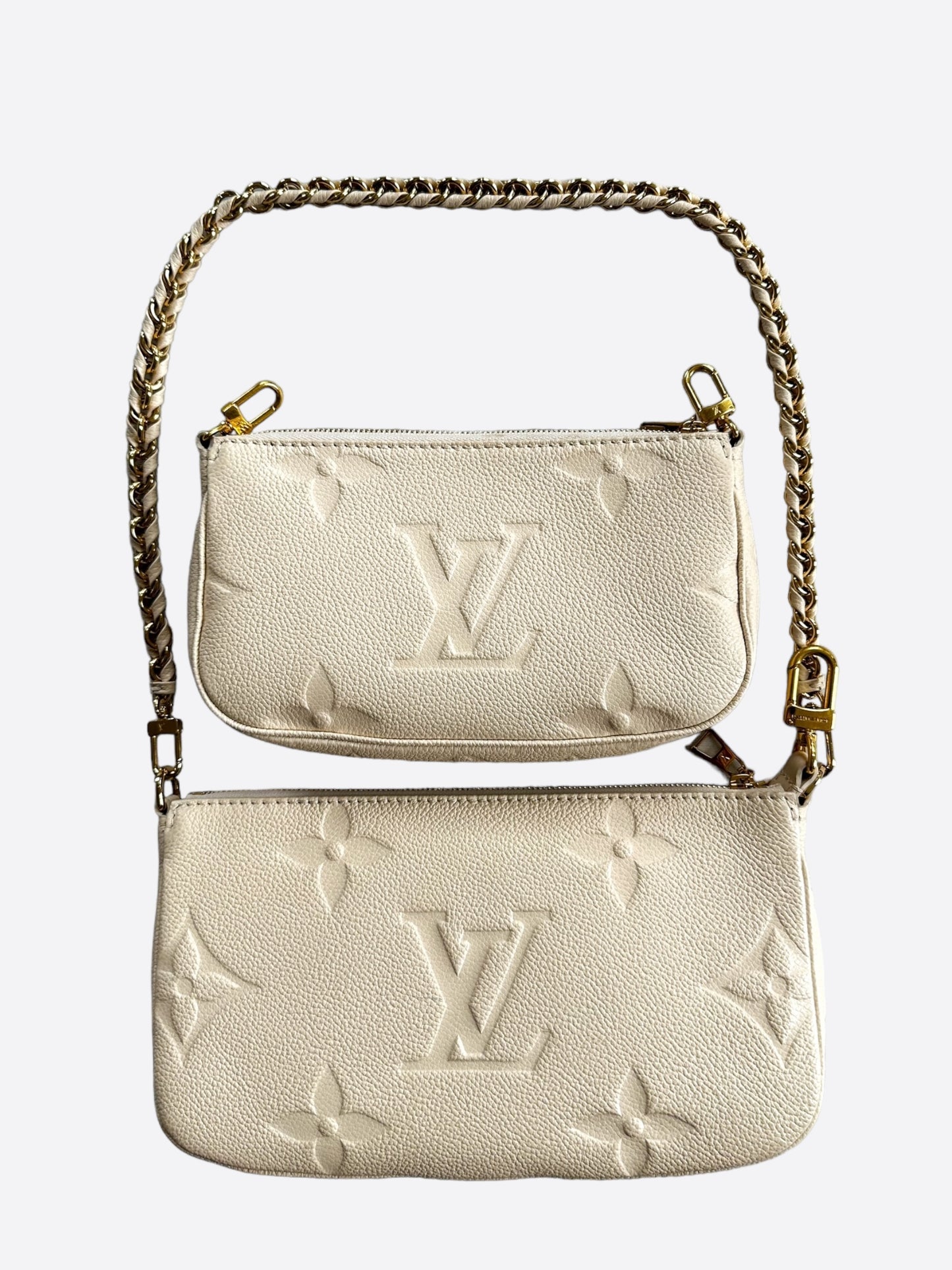 Louis Vuitton Cream Empriente Multi Pochette