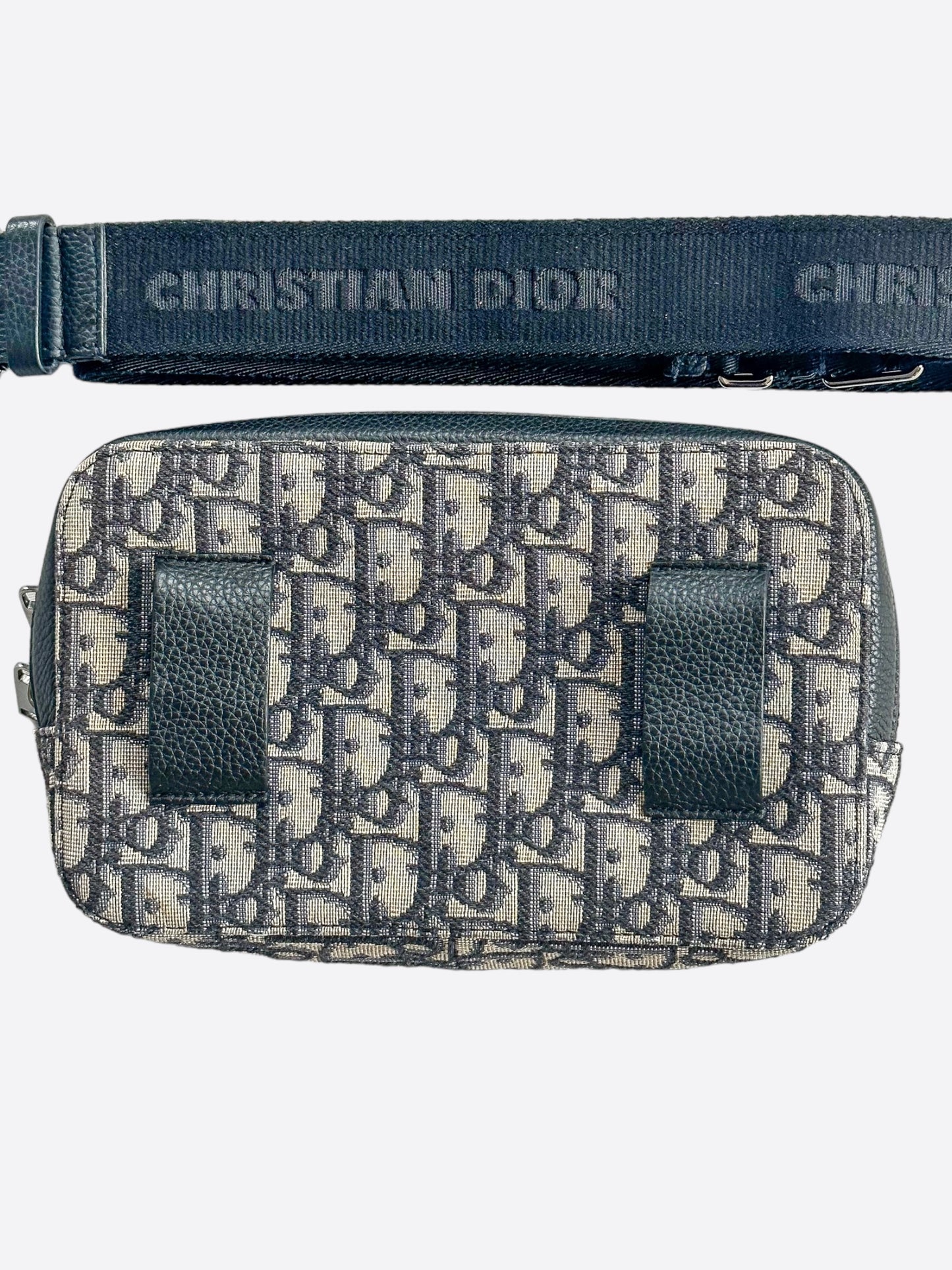 Dior Beige Oblique Belt Pouch