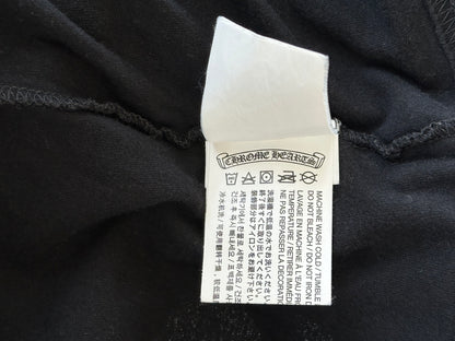 Chrome Hearts Black & Red Staff Horseshoe Logo Longsleeve T-Shirt