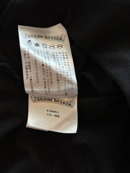 Chrome Hearts Black & Yellow Staff Horseshoe Logo Longsleeve T-Shirt