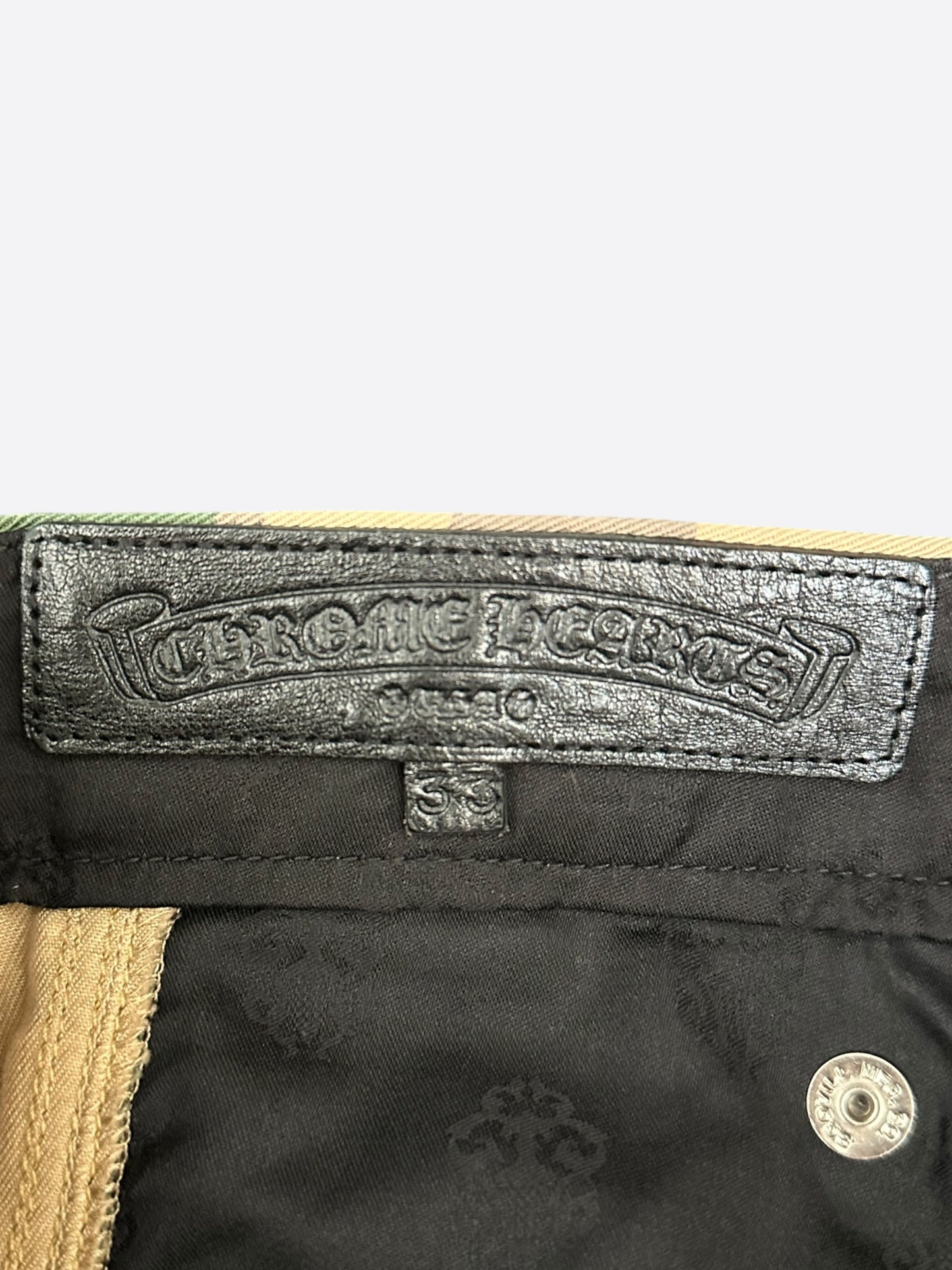 Chrome Hearts Camouflage Sex Records Cross Patch Carpenter Shorts