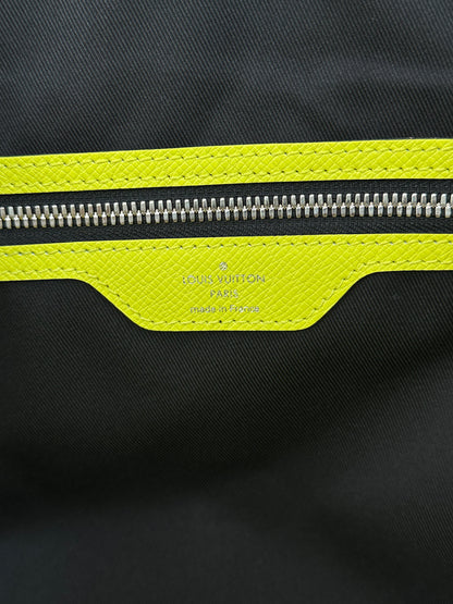 Louis Vuitton Yellow Taigarama Monogram Keepall 50