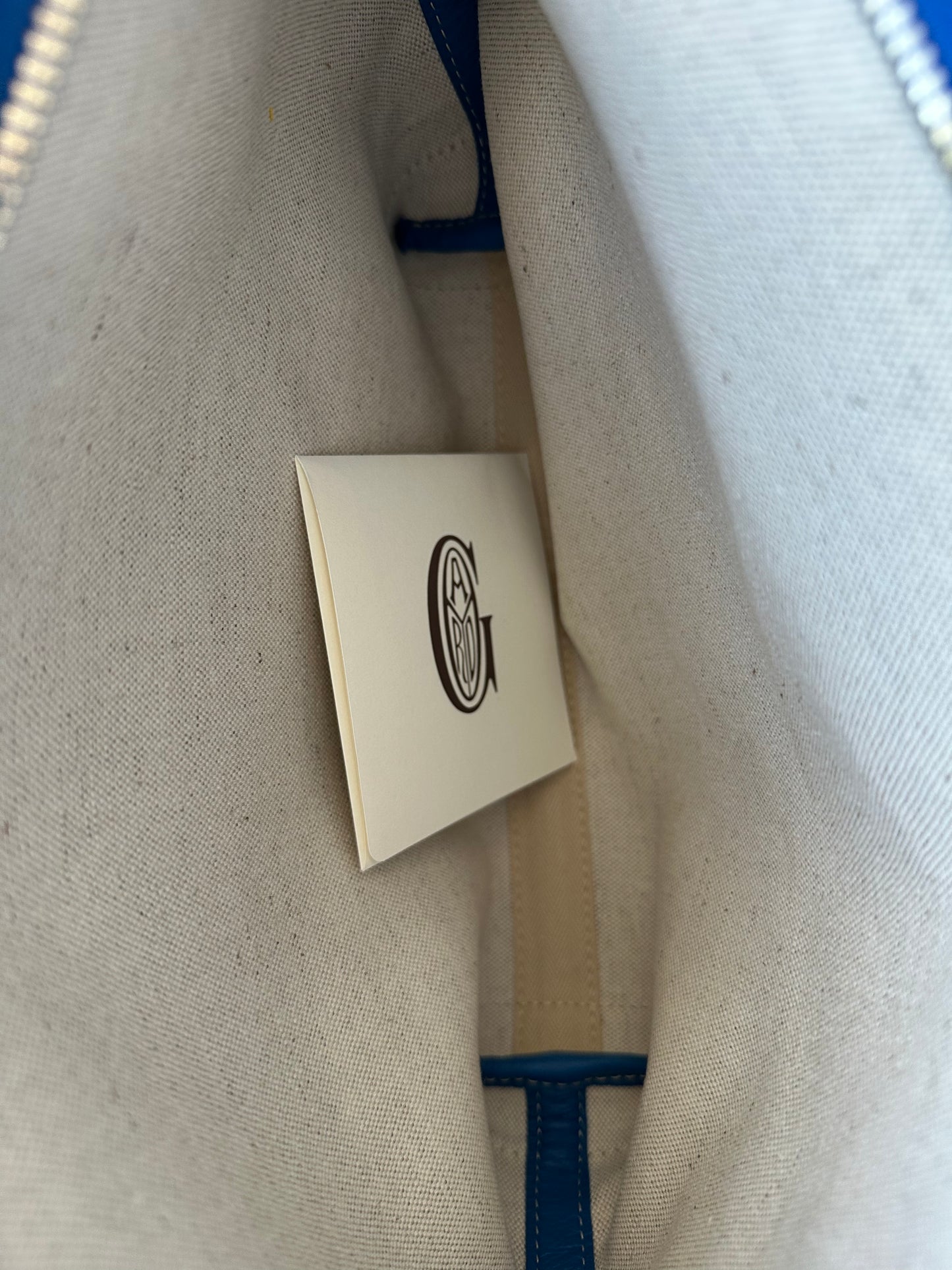 Goyard Blue Conti Toiletry Pouch