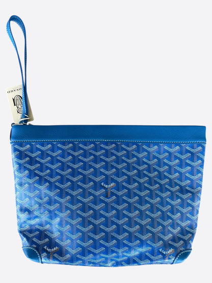Goyard Blue Conti Toiletry Pouch
