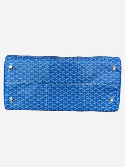 Goyard Blue Boston 50 Duffel Bag