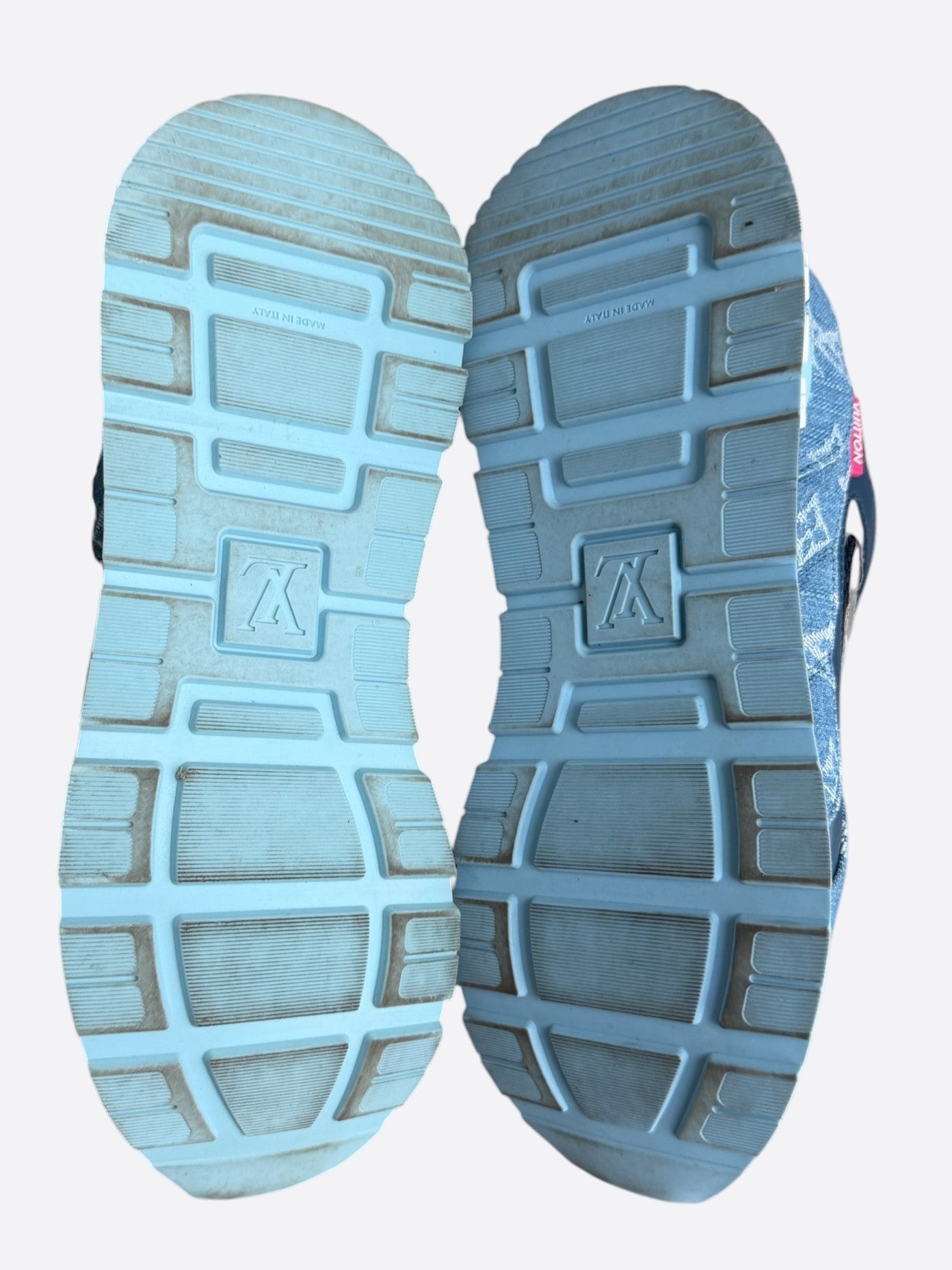 Louis Vuitton Blue Monogram Run Away Sneakers