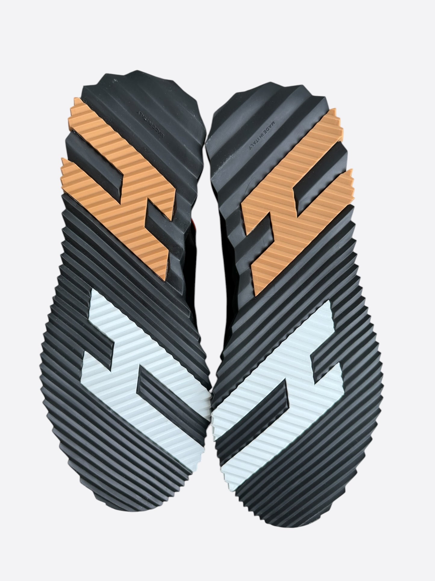 Hermes Black & Multicolor Depart Sneakers