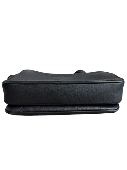Louis Vuitton Black Shadow Monogram Trio Messenger