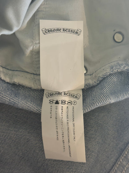 Chrome Hearts Levis Blue, Green & Cheetah Star Patch Jeans