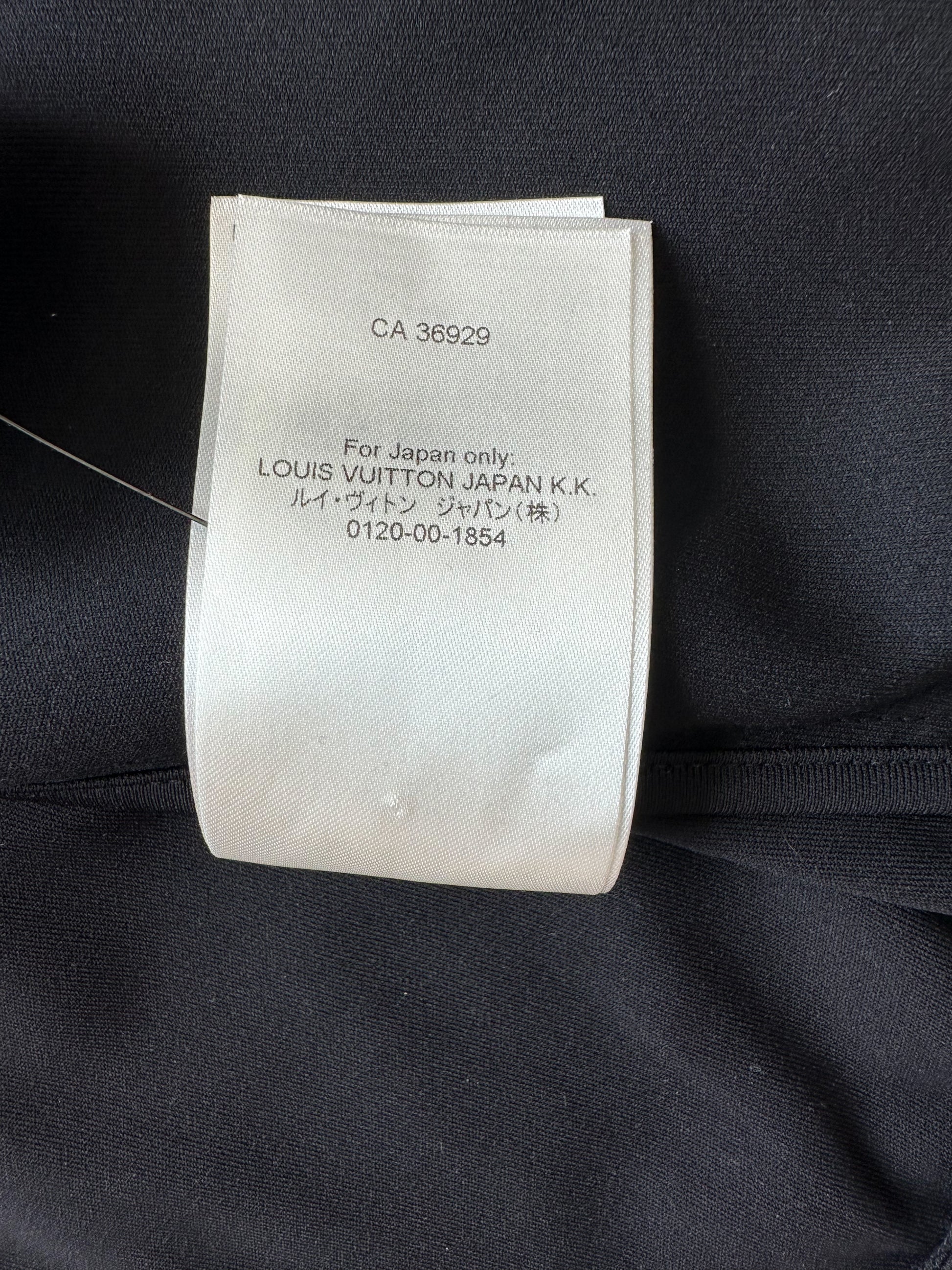 Louis Vuitton Black & Blue 2054 Heat Reflective Monogram Sweater