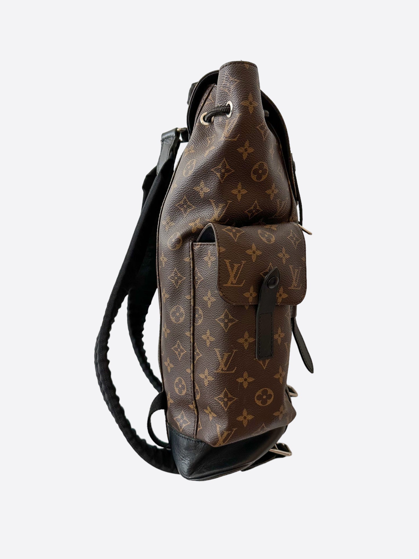 Louis Vuitton Brown Macassar Monogram Christopher Backpack