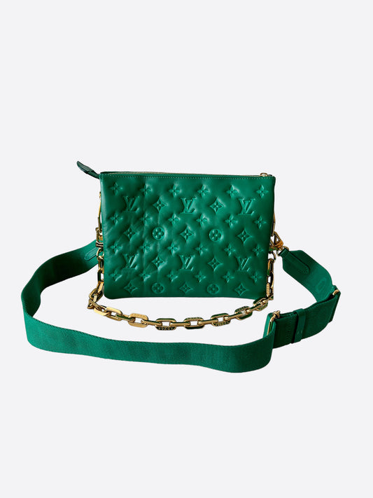 Louis Vuitton Green Monogram Coussins PM