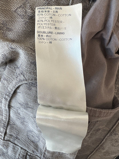 Louis Vuitton Grey Monogram Slim Jeans