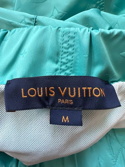 Louis Vuitton Turquoise Monogram Swim Shorts