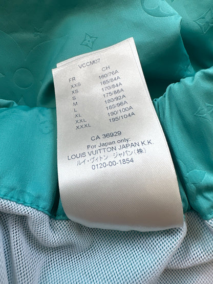 Louis Vuitton Turquoise Monogram Swim Shorts