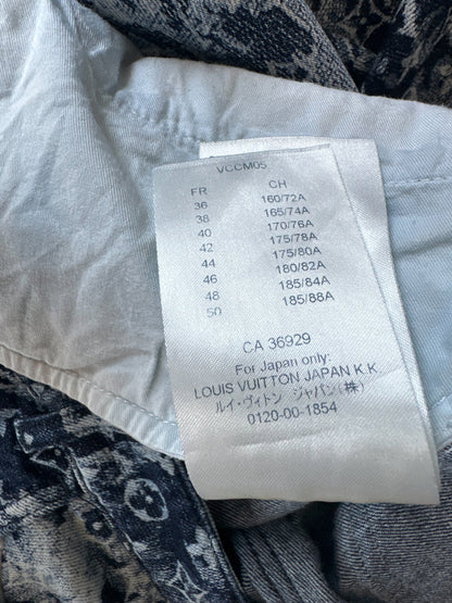Louis Vuitton Blue Tapestry Monogram Jeans
