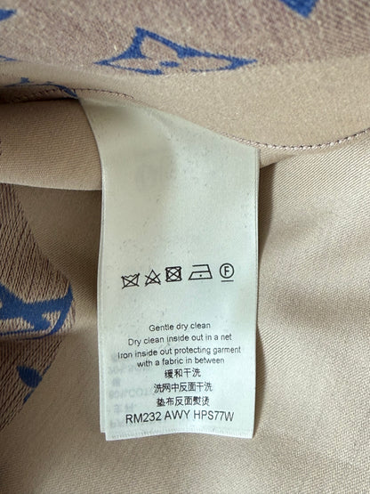 Louis Vuitton Kidsuper Multicolor Face Graphic Button Up Shirt
