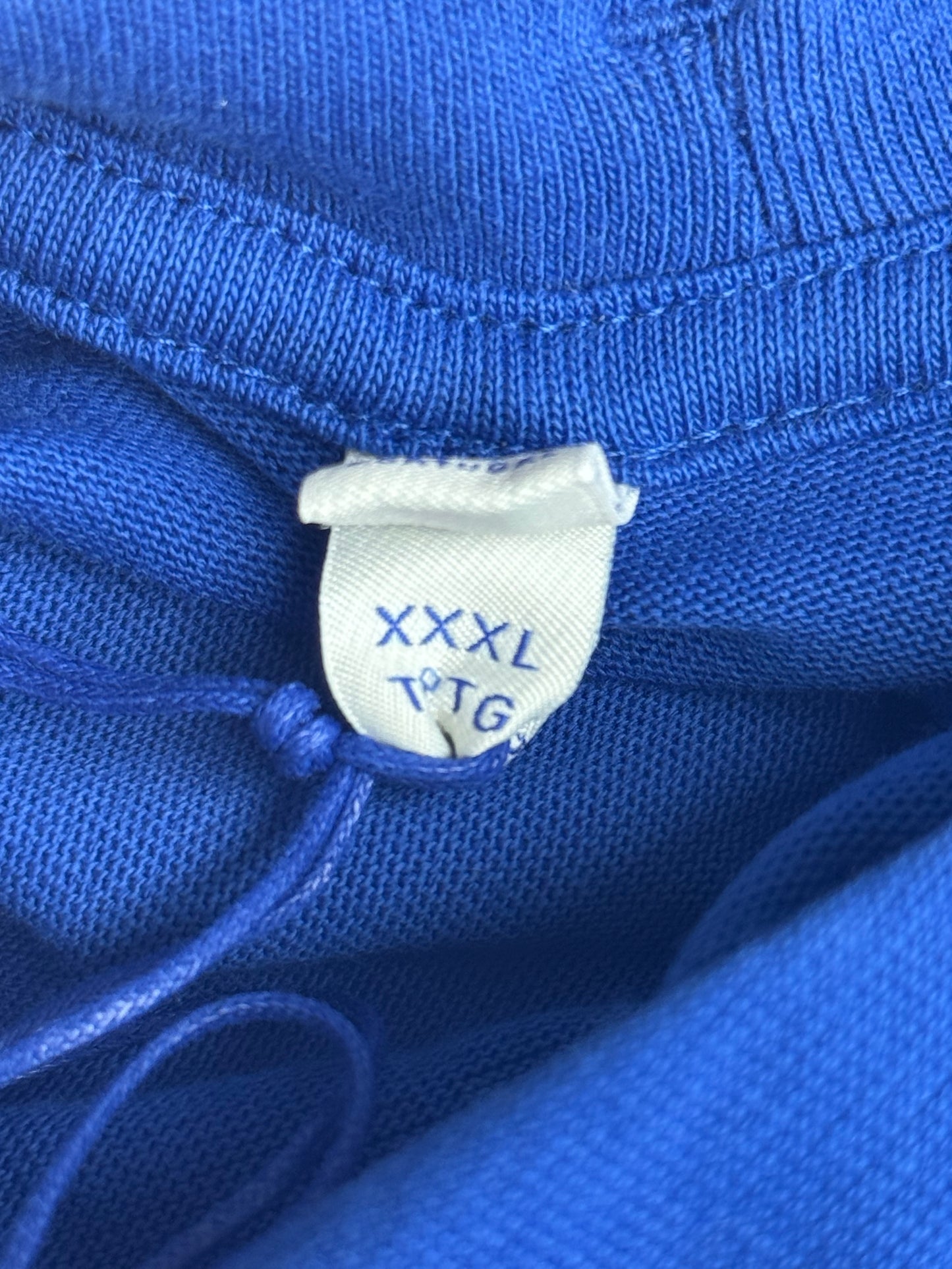 Burberry Blue & White Equestrian Knight Graphic T-Shirt
