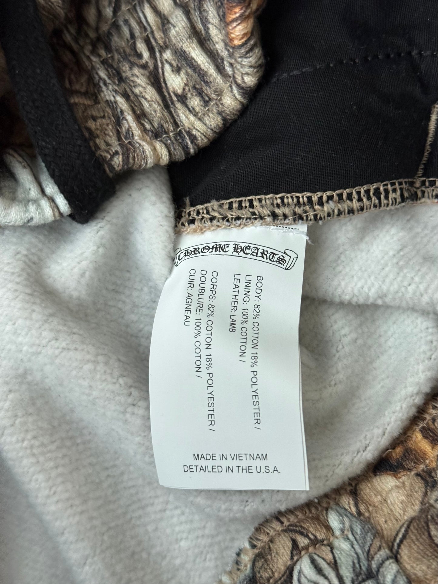 Chrome Hearts Nike NOCTA Camouflage Horseshoe Logo Sweatpants