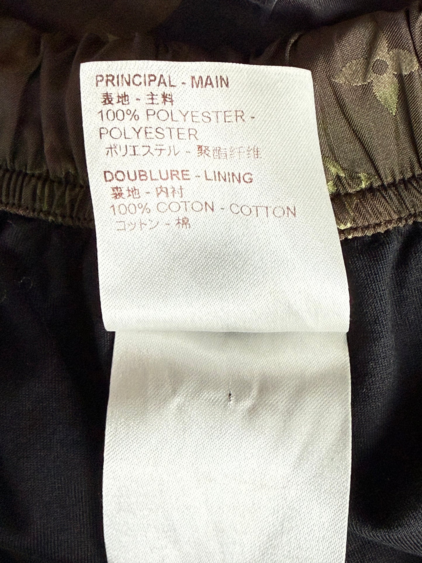 Louis Vuitton Supreme Camouflage Monogram Cargo Track Pants