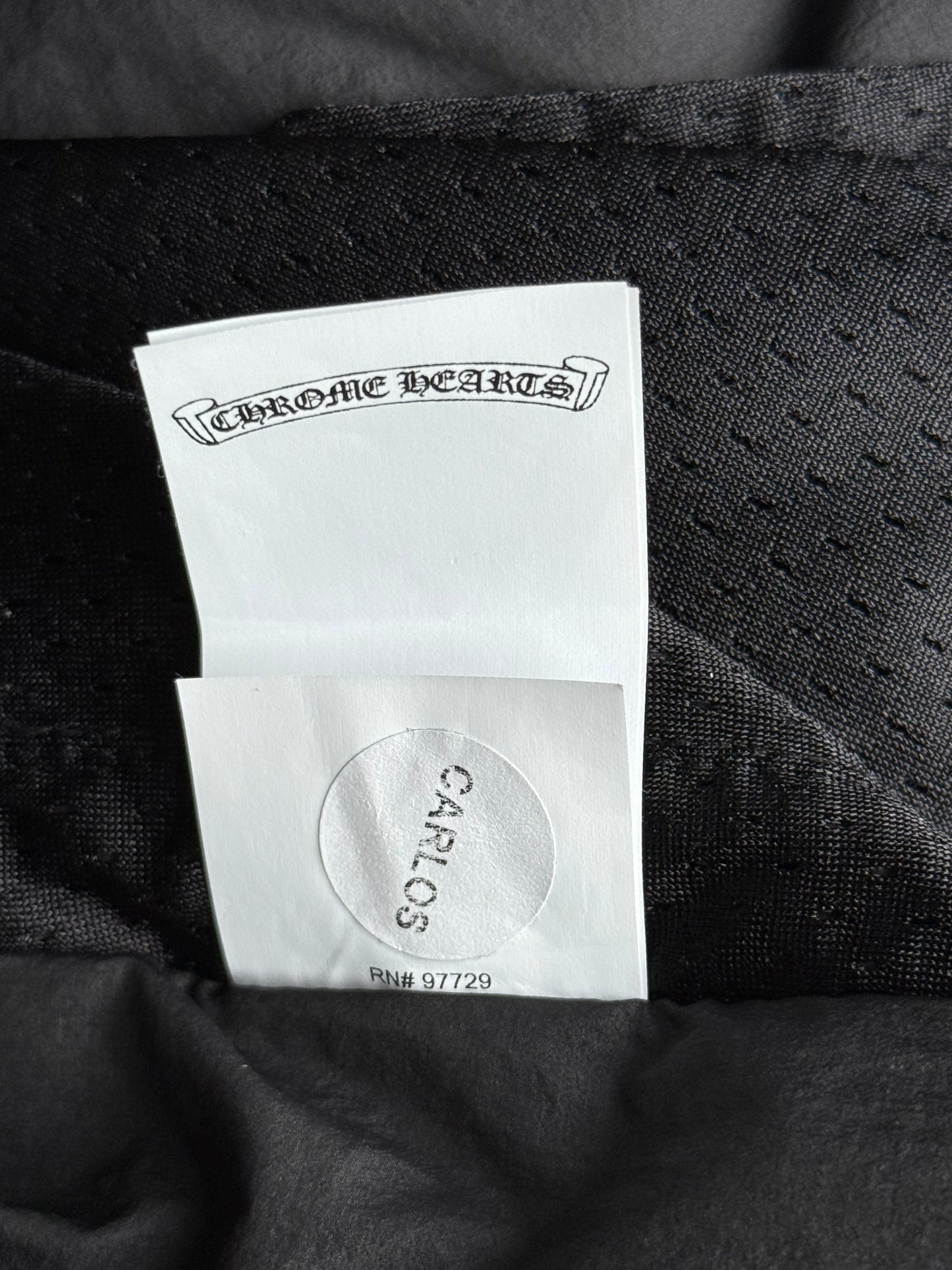 Chrome Hearts Black Cross Jacquard Track Pants