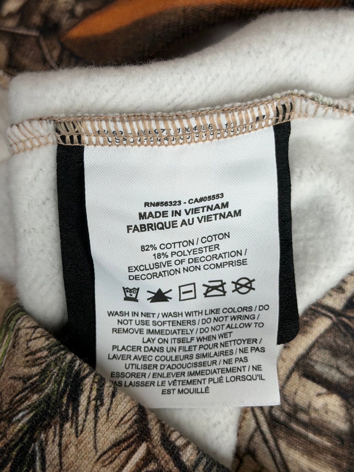 Chrome Hearts Nike NOCTA Camouflage Horseshoe Logo Sweater