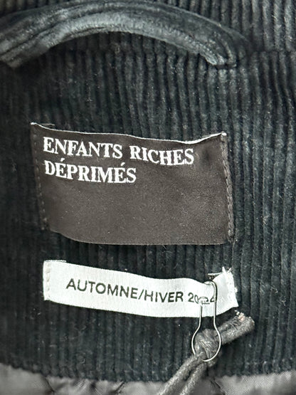 Enfants Riches Deprimes Black & White Barbara Corduroy Jacket