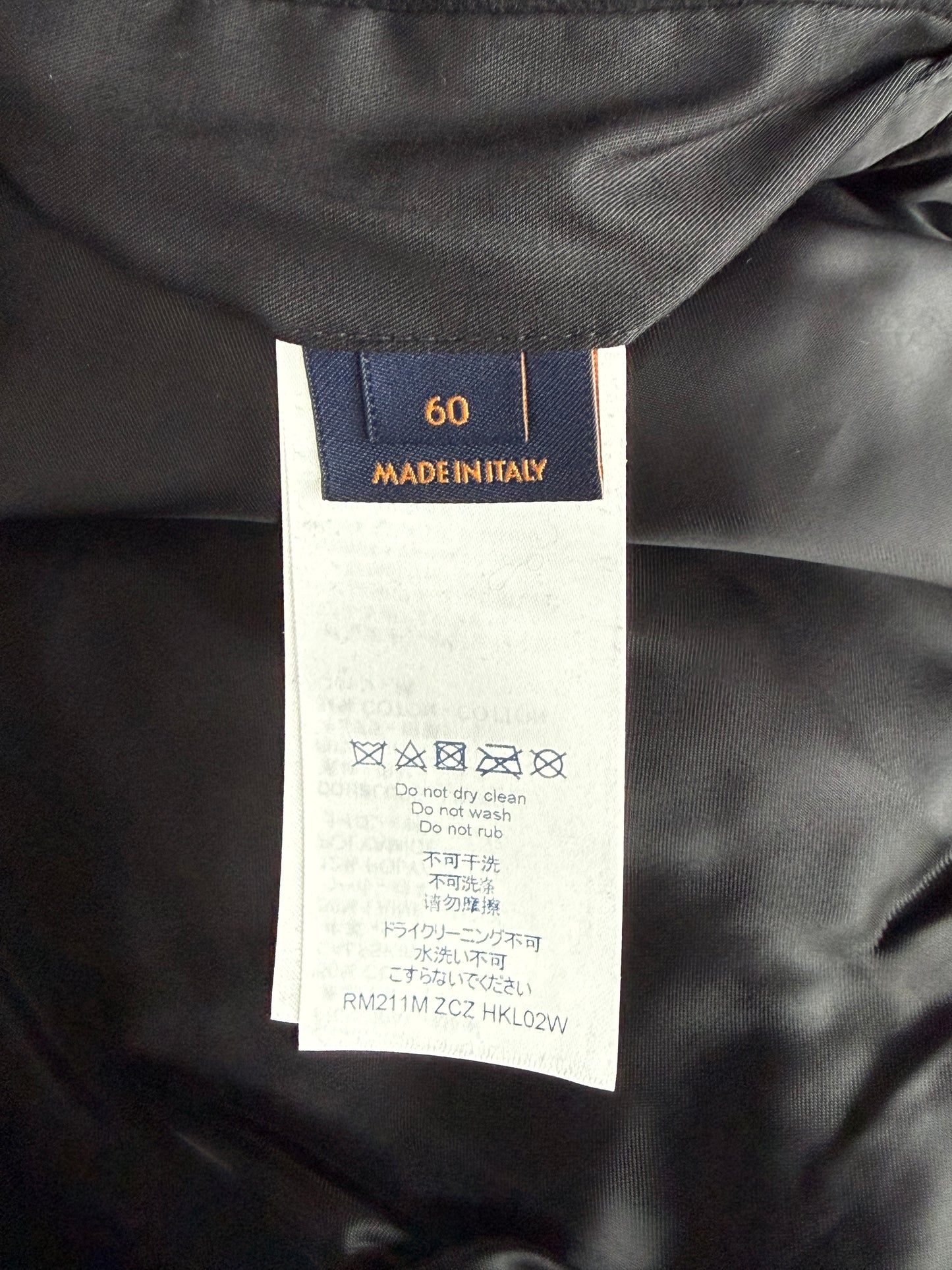Louis Vuitton NBA Black & Red Leather Monogram Jacket