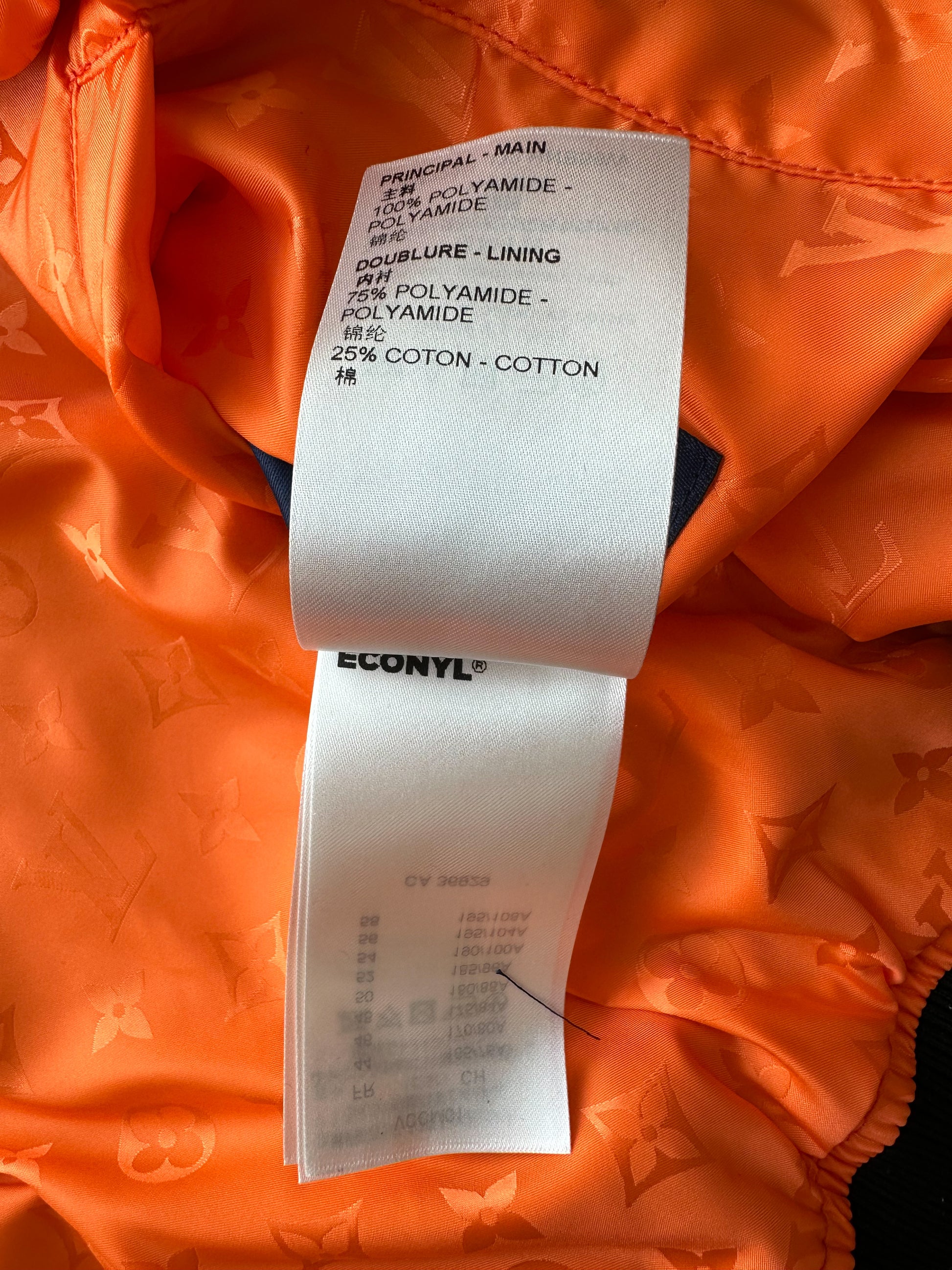 Louis Vuitton 2015 'Volez Voguez Voyagez' Reversible Ma-1 Bomber Jacket -  Orange Outerwear, Clothing - LOU714784