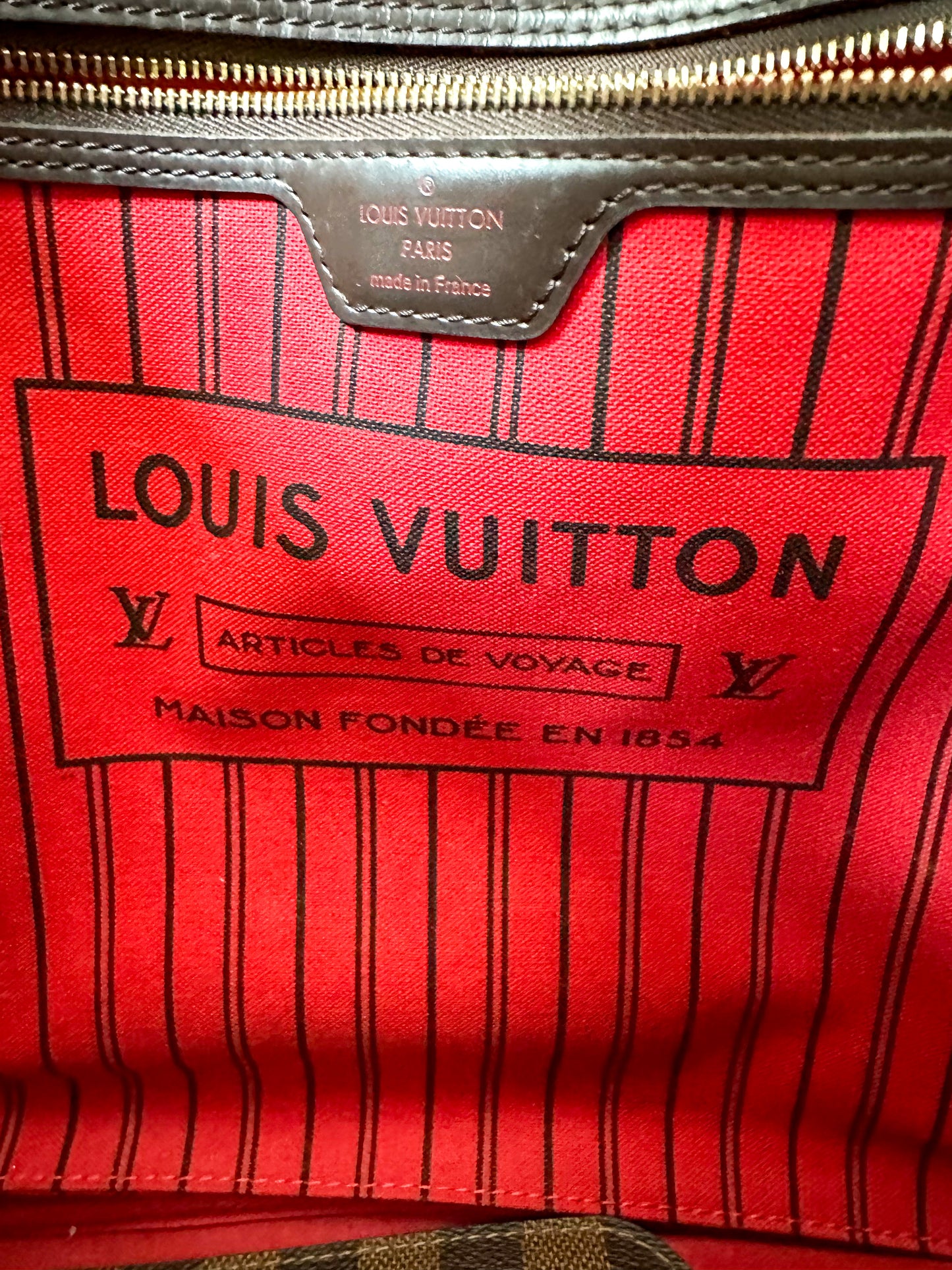 Louis Vuitton Damier Ebene Neverfull GM