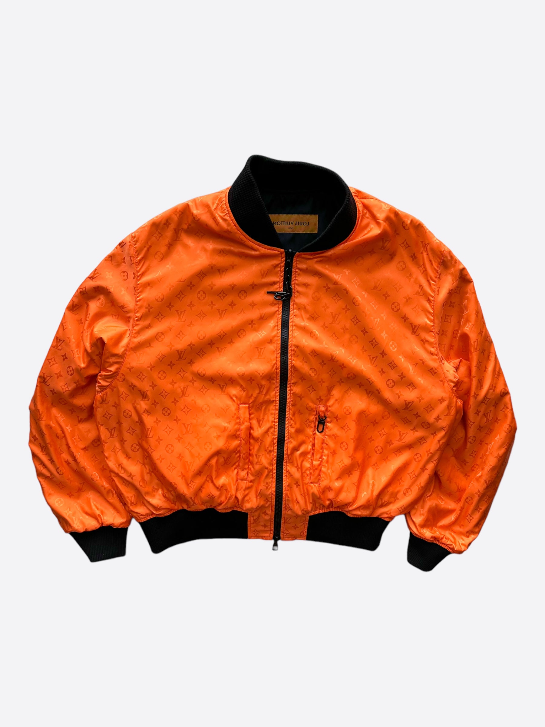 Louis Vuitton pre-owned reversible bomber jacket