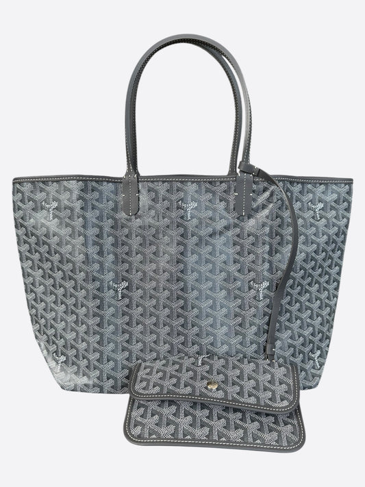 Goyard Grey St. Louis Tote Bag