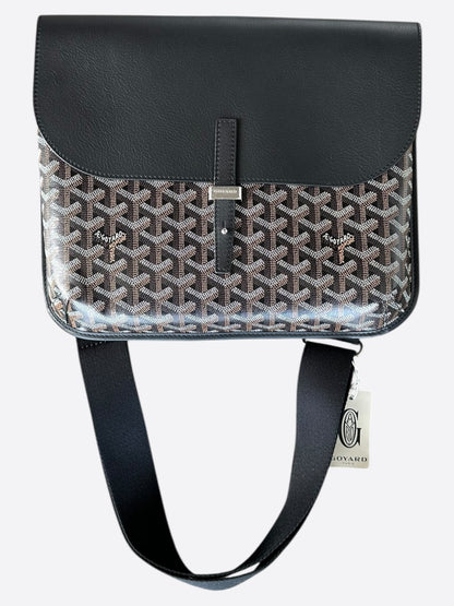 Goyard Black Coursier Messenger Bag