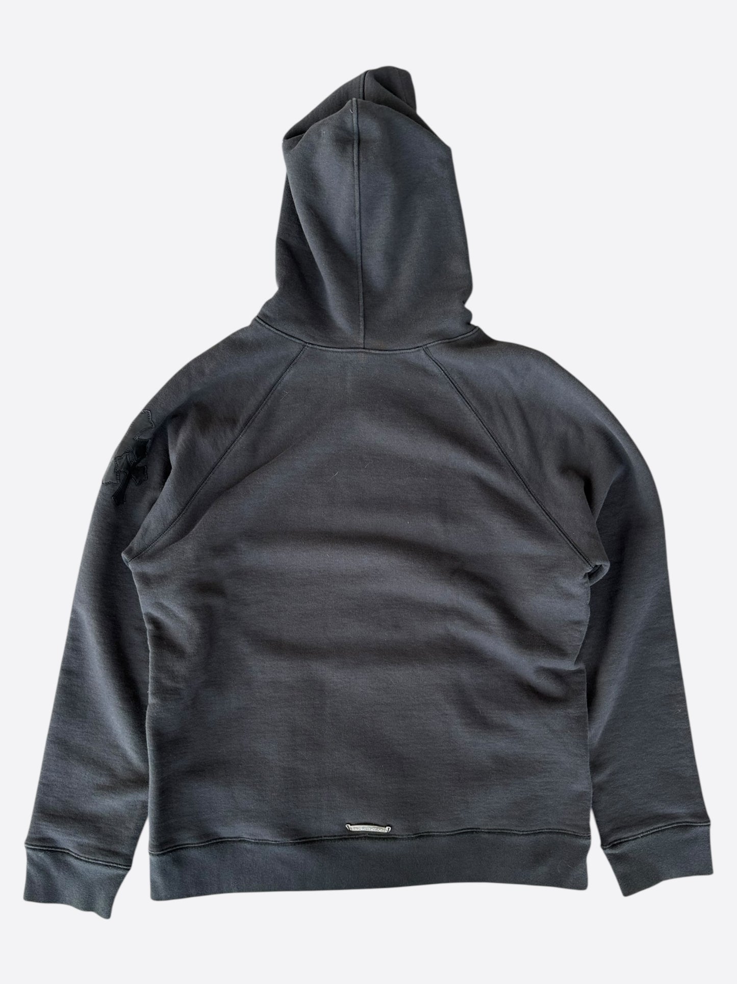 Chrome Hearts Black Triple Cross Patch Paper Jam Hoodie